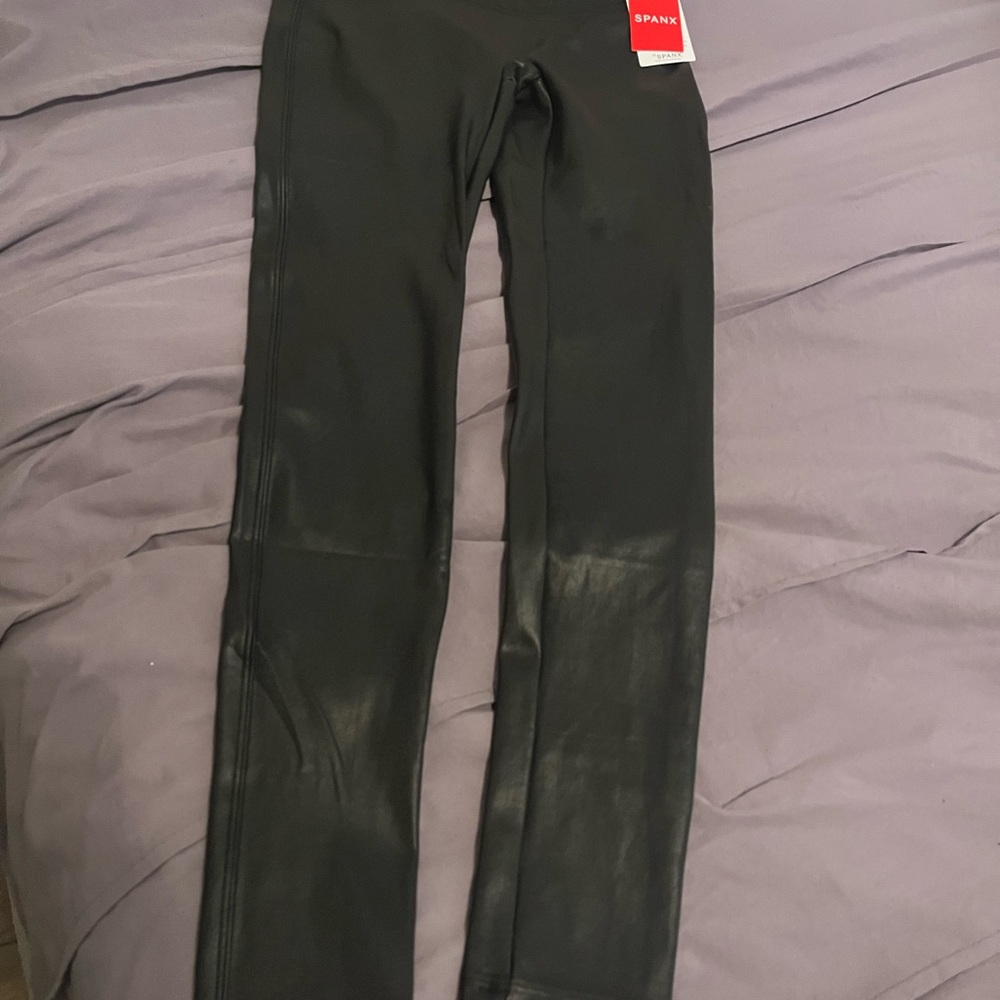 Spanx Faux Leather Leggings